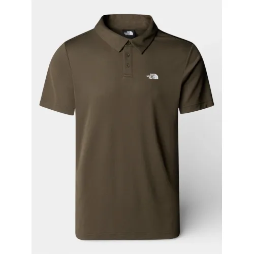 The North Face M Tanken Polo - Eu Férfi Galléros póló 21L-New Taupe Green