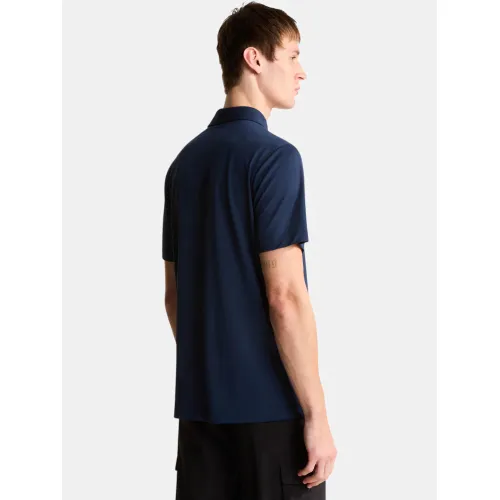 The North Face M Tanken Polo - Eu Férfi Galléros póló 8K2-Blue