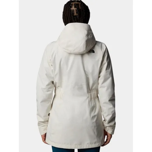 The North Face W Hikesteller Parka Shell Jacket Női Utcai Kabát QLI-White Dune