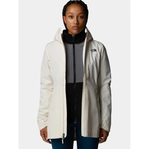 The North Face W Hikesteller Parka Shell Jacket Női Utcai Kabát QLI-White Dune