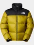 The North Face M 1996 Retro Nuptse Jacket Férfi Utcai Kabát DCO-Deep Dijon-TNF Black
