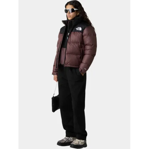 The North Face W 1996 Retro Nuptse Jacket Női Utcai Kabát CAI-Tawny Quartz-TNF Black