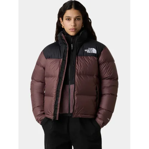 The North Face W 1996 Retro Nuptse Jacket Női Utcai Kabát CAI-Tawny Quartz-TNF Black