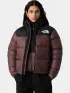 The North Face W 1996 Retro Nuptse Jacket Női Utcai Kabát CAI-Tawny Quartz-TNF Black