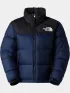 The North Face W 1996 Retro Nuptse Jacket Női Utcai Kabát GOB-Summit Navy-TNF Black