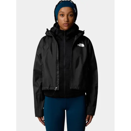 The North Face W Cropped Quest Jacket Női Utcai Kabát JK3-Tnf Black