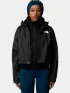 The North Face W Cropped Quest Jacket Női Utcai Kabát JK3-Tnf Black