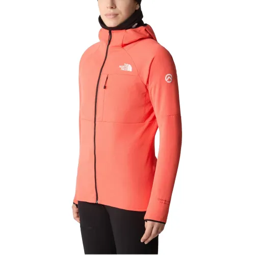 The North Face W Summit Futurefleece Fz Hoodie The North Face W Summit Futurefleece Fz Hoodie Női Polár, Softshell, Középréteg CA1-Radiant Orange