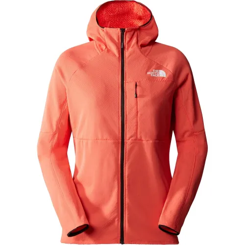 The North Face W Summit Futurefleece Fz Hoodie The North Face W Summit Futurefleece Fz Hoodie Női Polár, Softshell, Középréteg CA1-Radiant Orange