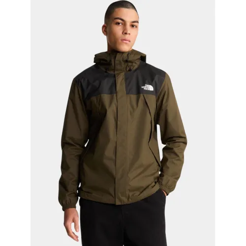 The North Face M Antora Jacket Férfi Túrakabát BQW-New Taupe grn-Tnf Blk