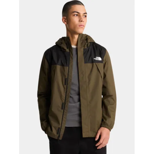 The North Face M Antora Jacket Férfi Túrakabát BQW-New Taupe grn-Tnf Blk