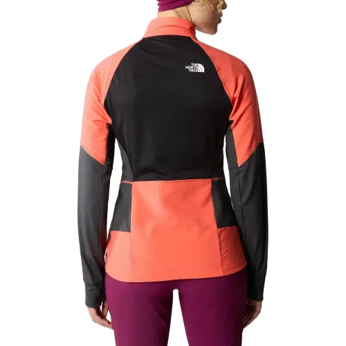 The North Face W Dawn Turn Softshell Fz The North Face W Dawn Turn Softshell Fz Női Softshell kabát O17-Tnf Blk-Rdntor-Astgry