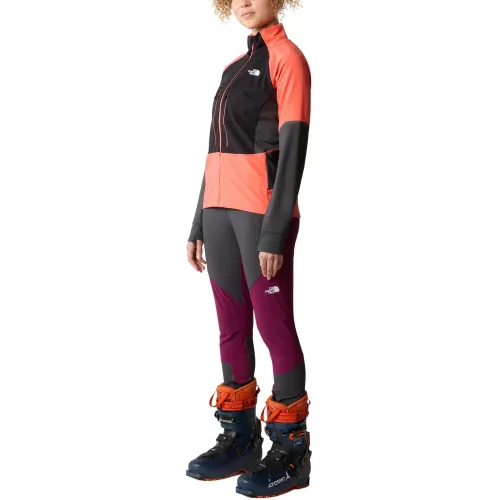 The North Face W Dawn Turn Softshell Fz The North Face W Dawn Turn Softshell Fz Női Softshell kabát O17-Tnf Blk-Rdntor-Astgry