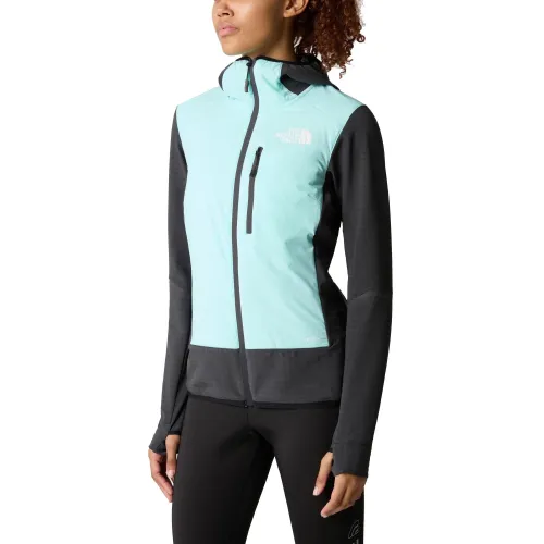 The North Face W Dawn Turn Hybrid Ventrix Midlayer The North Face W Dawn Turn Hybrid Ventrix Midlayer Női Polár, Softshell, Középréteg O1T-Asphalt Grey-Powderteal