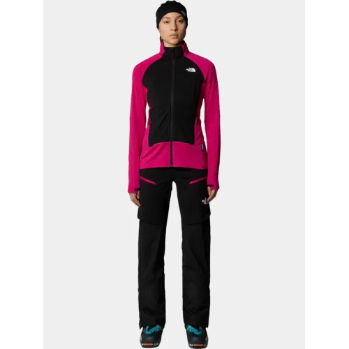 The North Face W Bolt Polartec Jacket Női Polár, Softshell, Középréteg ROM-Pink Primrose-Tnf Blk