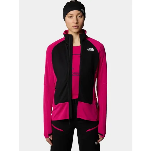 The North Face W Bolt Polartec Jacket Női Polár, Softshell, Középréteg ROM-Pink Primrose-Tnf Blk