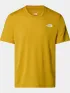 The North Face M Lightbright S/S Tee The North Face M Lightbright S/S Tee Férfi Sport felső 0XI-Turmeric