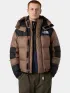The North Face M Hmlyn Baltoro Jacket Férfi Utcai Kabát DHL-Mocha Brown-TNF Black