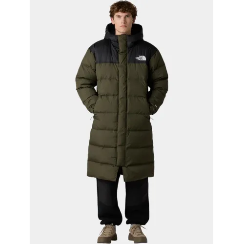 The North Face M Nuptse Parka Férfi Télikabát BQW-New Taupe Green-TNF Black