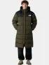 The North Face M Nuptse Parka Férfi Télikabát BQW-New Taupe Green-TNF Black