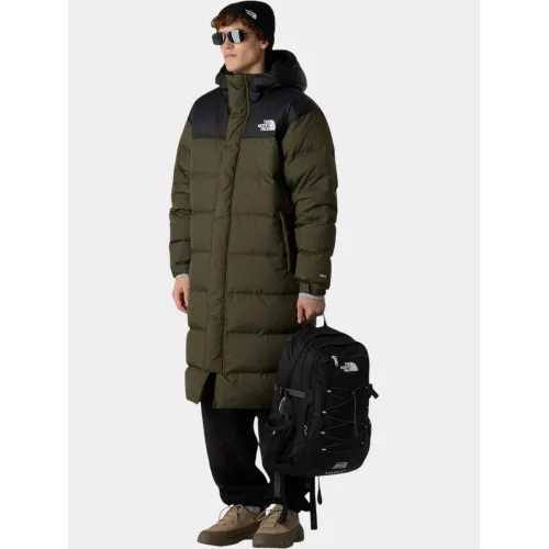 The North Face M Nuptse Parka Férfi Télikabát BQW-New Taupe Green-TNF Black