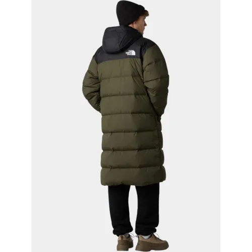 The North Face M Nuptse Parka Férfi Télikabát BQW-New Taupe Green-TNF Black