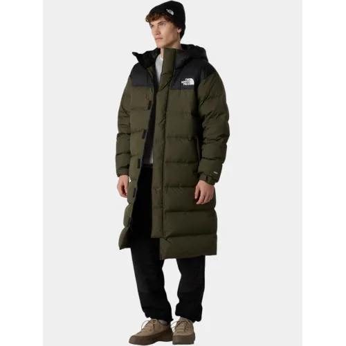 The North Face M Nuptse Parka Férfi Télikabát BQW-New Taupe Green-TNF Black