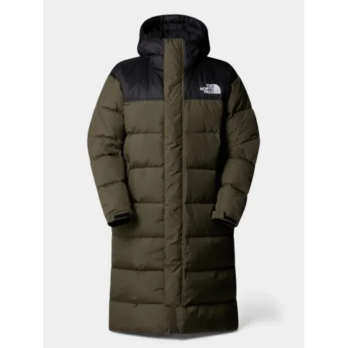 The North Face M Nuptse Parka Férfi Télikabát BQW-New Taupe Green-TNF Black