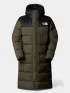 The North Face M Nuptse Parka Férfi Télikabát BQW-New Taupe Green-TNF Black