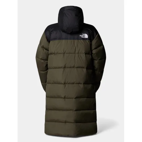 The North Face M Nuptse Parka Férfi Télikabát BQW-New Taupe Green-TNF Black