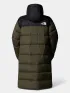 The North Face M Nuptse Parka Férfi Télikabát BQW-New Taupe Green-TNF Black