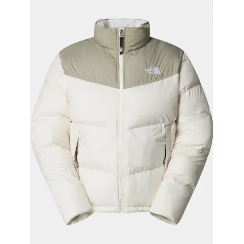 The North Face M Saikuru Jacket Férfi Utcai Kabát 4QI-White Dune-Clay Grey