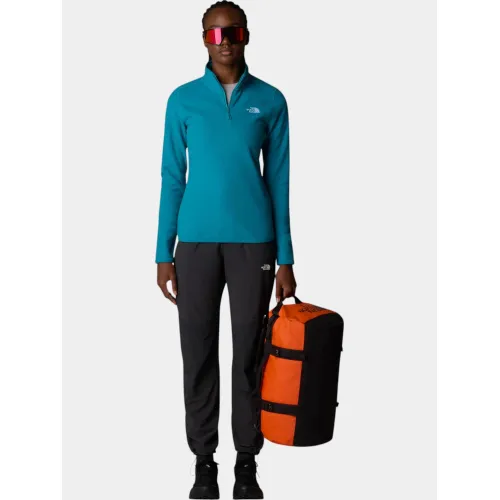 The North Face W 100 Glacier 1/4 Zip The North Face W 100 Glacier 1/4 Zip Női Polár, Softshell, Középréteg 6GO-Deep Teal