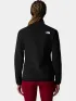 The North Face W 100 Glacier Fz Női Polár, Softshell, Középréteg 4H0-Tnf Black-Npf