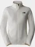 The North Face W 100 Glacier Fz The North Face W 100 Glacier Fz Női Polár, Softshell, Középréteg 4HP-White Dune-Npf