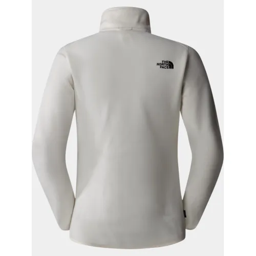 The North Face W 100 Glacier Fz The North Face W 100 Glacier Fz Női Polár, Softshell, Középréteg 4HP-White Dune-Npf