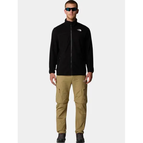 The North Face M 100 Glacier Full Zip Férfi Polár, Softshell, Középréteg 4H0-Tnf Black-Npf