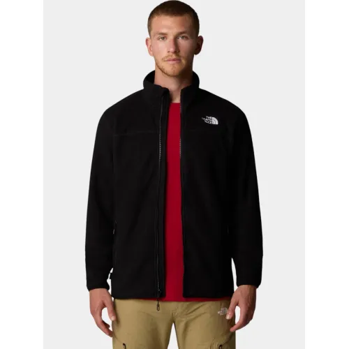 The North Face M 100 Glacier Full Zip Férfi Polár, Softshell, Középréteg 4H0-Tnf Black-Npf
