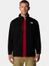 The North Face M 100 Glacier Full Zip Férfi Polár, Softshell, Középréteg 4H0-Tnf Black-Npf
