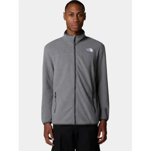 The North Face M 100 Glacier Full Zip The North Face M 100 Glacier Full Zip Férfi Polár, Softshell, Középréteg 4HJ-Tnf Medium Grey H