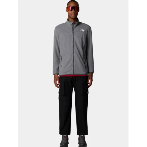 The North Face M 100 Glacier Full Zip The North Face M 100 Glacier Full Zip Férfi Polár, Softshell, Középréteg 4HJ-Tnf Medium Grey H