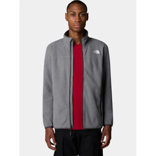 The North Face M 100 Glacier Full Zip The North Face M 100 Glacier Full Zip Férfi Polár, Softshell, Középréteg 4HJ-Tnf Medium Grey H