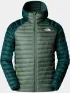 The North Face M Bettaforca Lt Down Hoodie Férfi Utcai Kabát 58S-Duck Green-Deep Nori