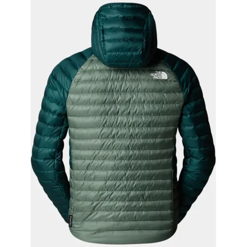 The North Face M Bettaforca Lt Down Hoodie Férfi Utcai Kabát 58S-Duck Green-Deep Nori