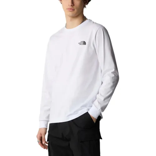 The North Face M L/S Easy Tee The North Face M L/S Easy Tee Férfi Hosszú ujjú póló FN4-TNF White