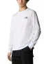 The North Face M L/S Easy Tee The North Face M L/S Easy Tee Férfi Hosszú ujjú póló FN4-TNF White