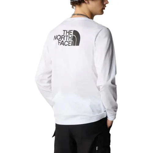The North Face M L/S Easy Tee The North Face M L/S Easy Tee Férfi Hosszú ujjú póló FN4-TNF White
