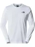 The North Face M L/S Easy Tee The North Face M L/S Easy Tee Férfi Hosszú ujjú póló FN4-TNF White