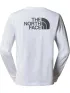 The North Face M L/S Easy Tee The North Face M L/S Easy Tee Férfi Hosszú ujjú póló FN4-TNF White