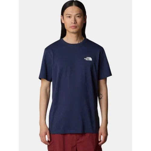 The North Face M S/S Simple Dome Tee The North Face M S/S Simple Dome Tee Férfi Póló 8K2-Summit Navy